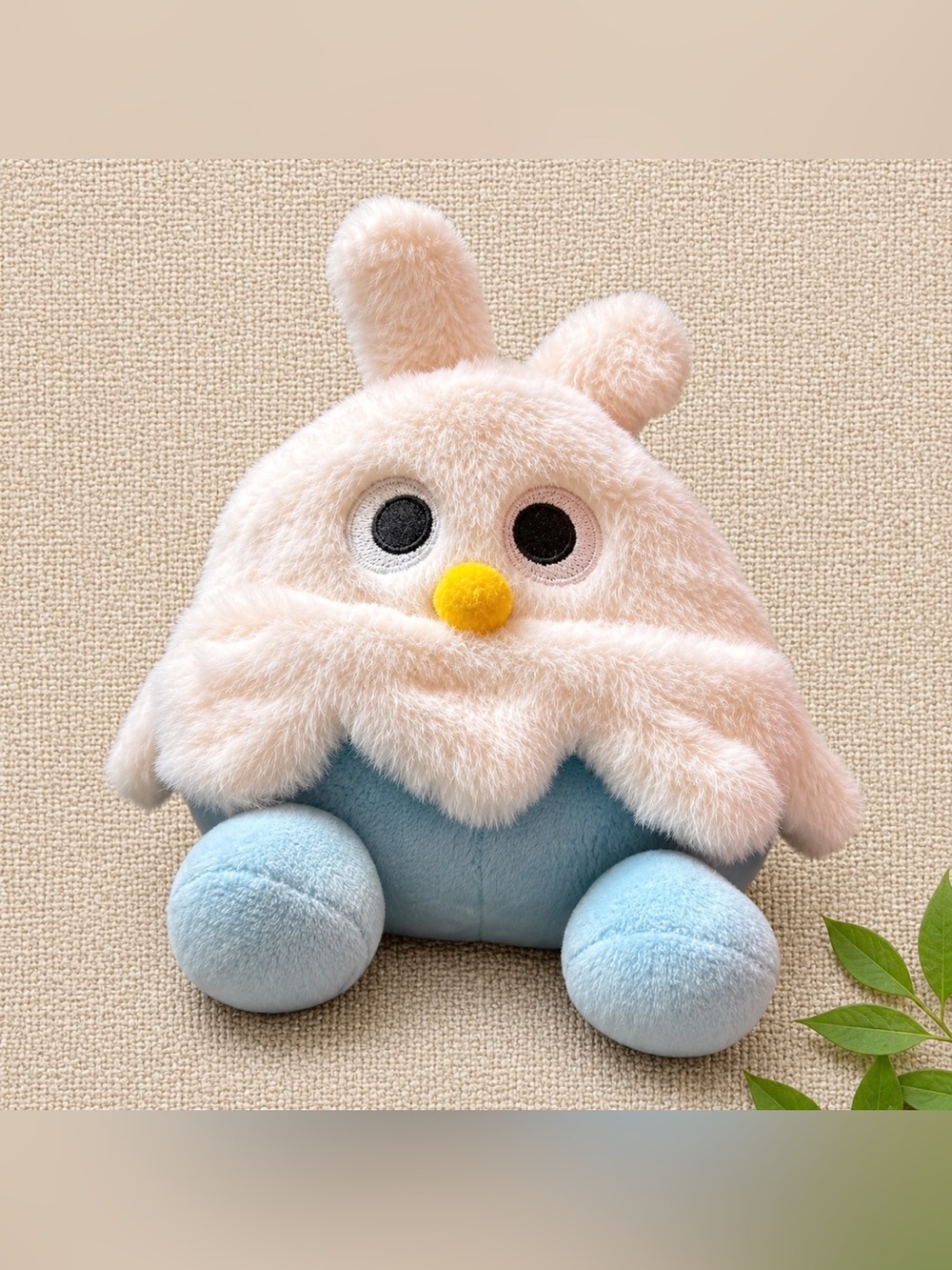 Fluffy Pastel Plush Toy - 10” Soft Character Stuffed Animal